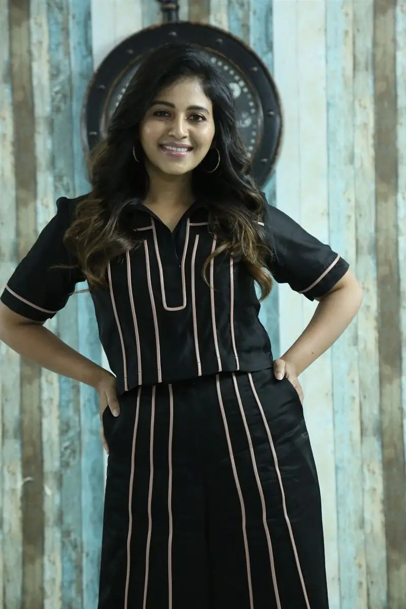 Anjali Stills in Beautiful Black Dress